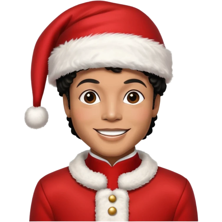 Emojis de Michel jackson navideño emoji