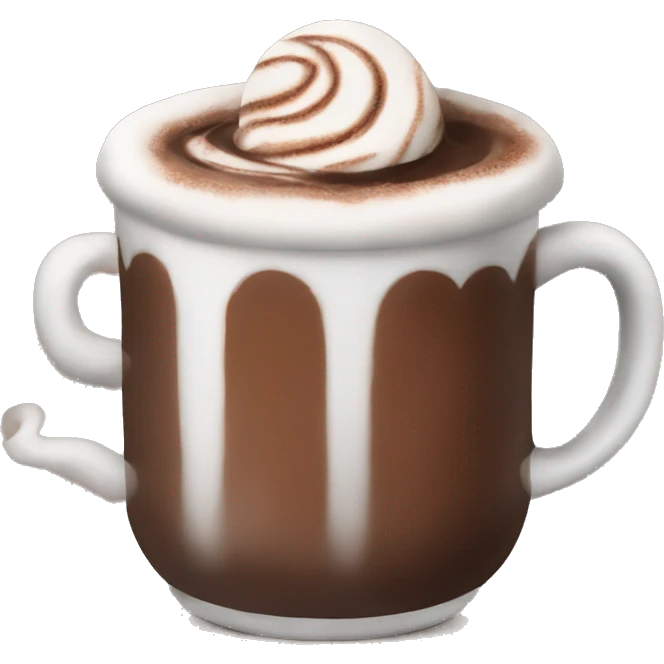 hot chocolate emoji