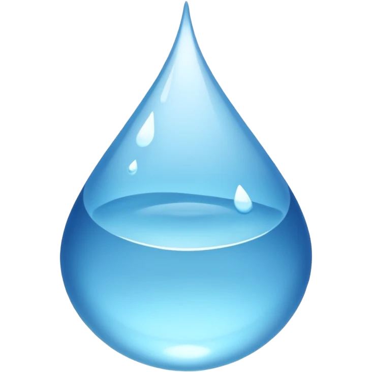 water drop emoji