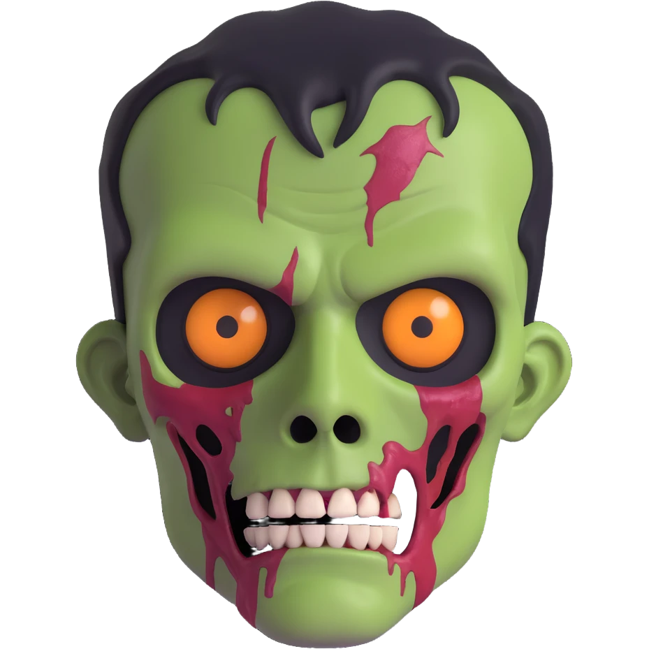ZOMBIE MAN FACE emoji