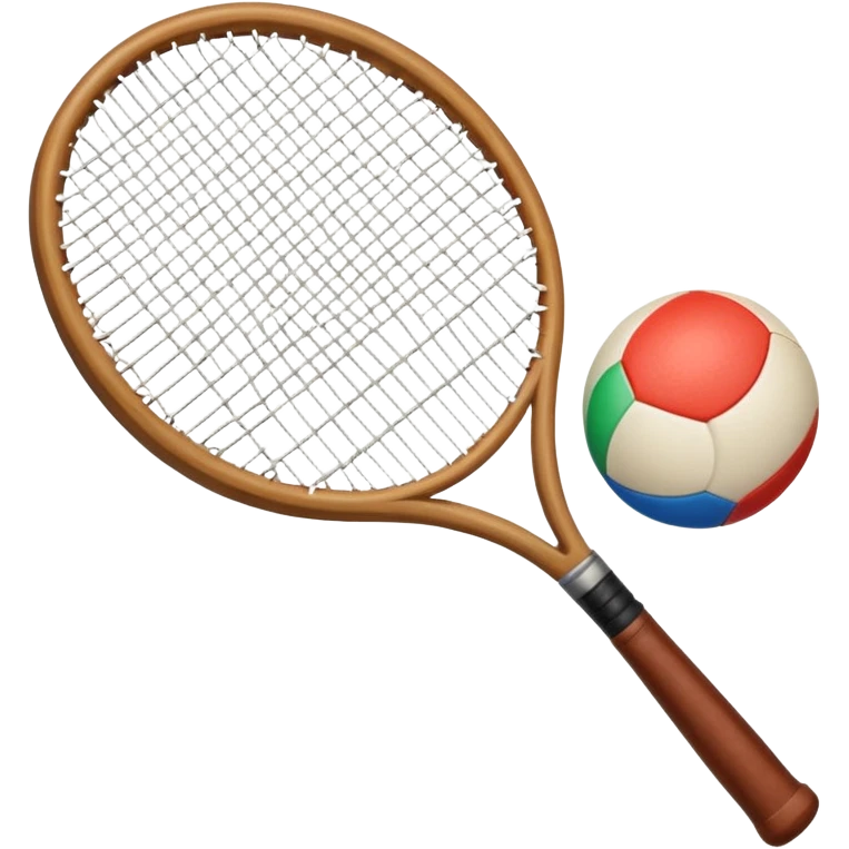 Racket and ball emoji