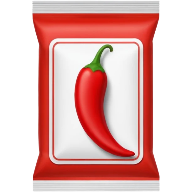 Chilli powder packet emoji