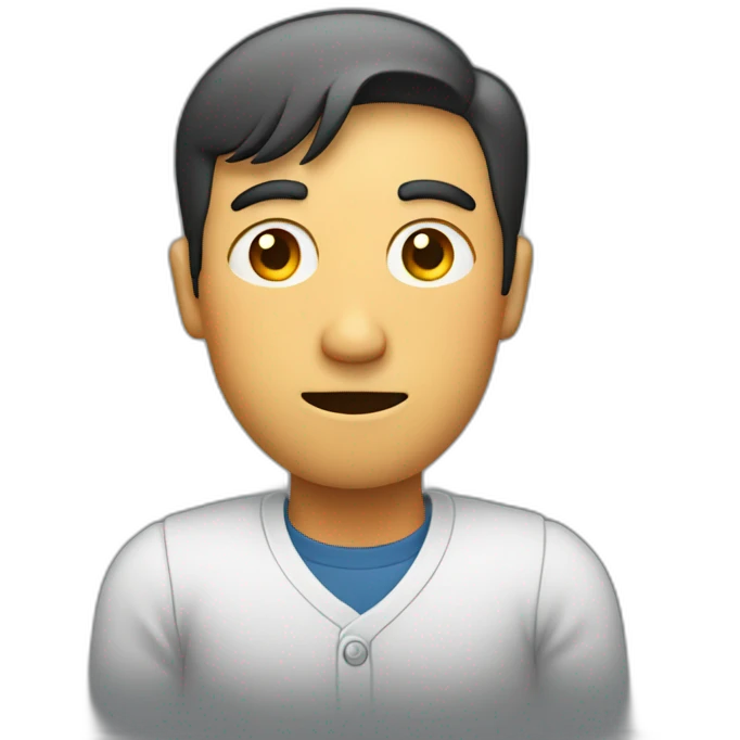 man shrugging with shoulders emoji