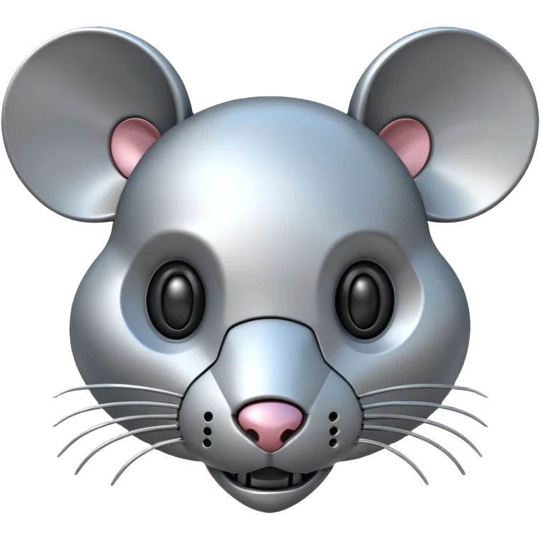 robot mouse head emoji