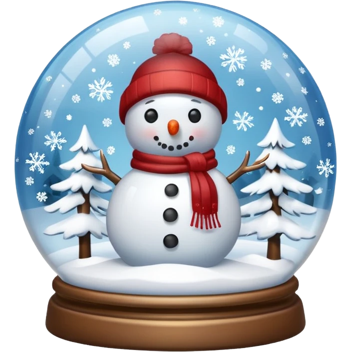 snow globe emoji