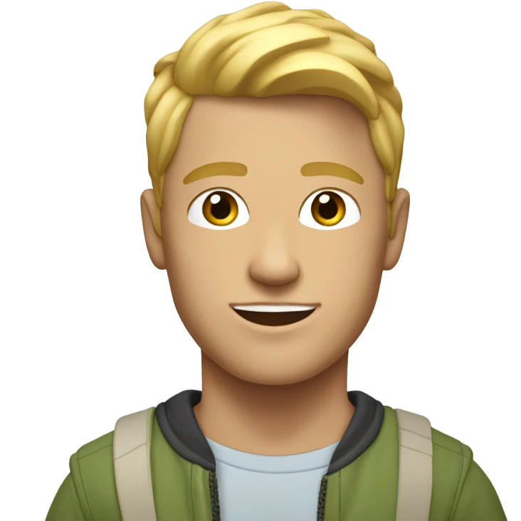 JJ from outer banks white guy  emoji