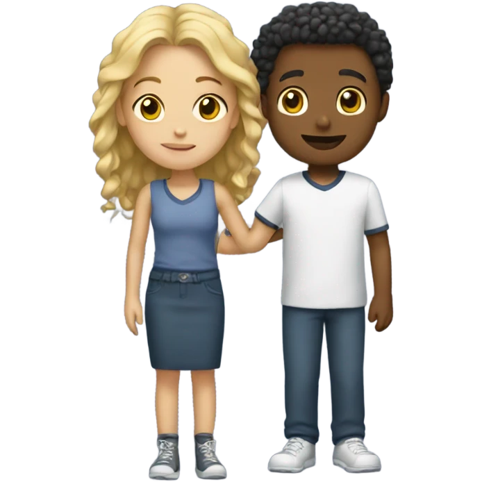 girl with stanley emoji