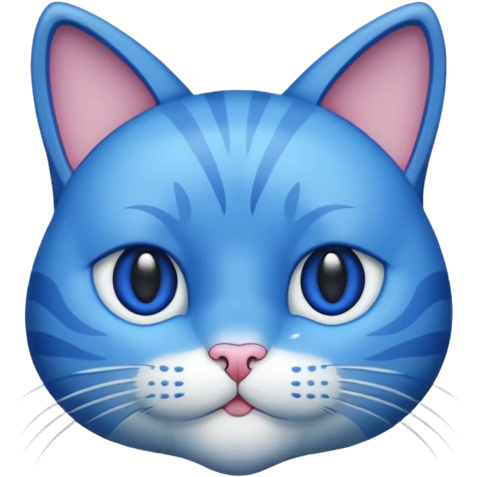 Blue Cat emoji