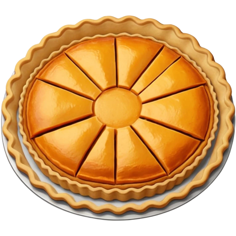 Sweet potato pie emoji