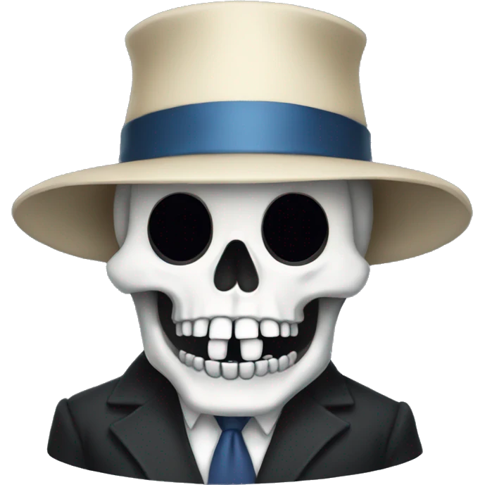 sans the skeleton with a trump hat emoji