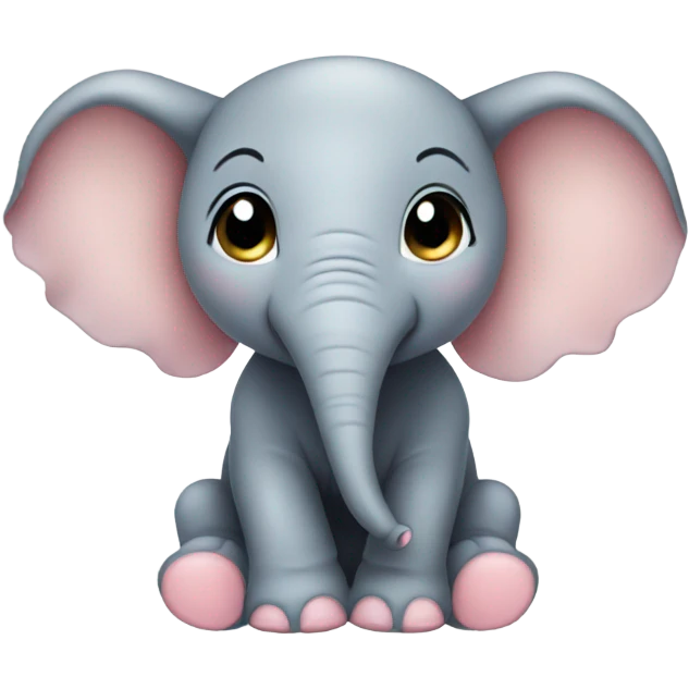 Cute Baby elephant emoji