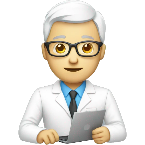 white IT specialist with loptop emoji