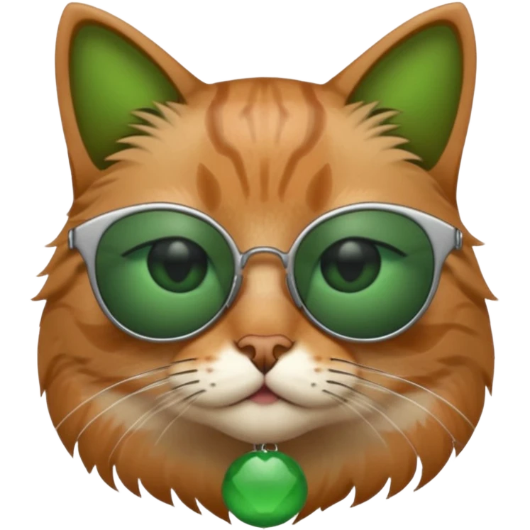 Cat wearing sunglasses emoji
