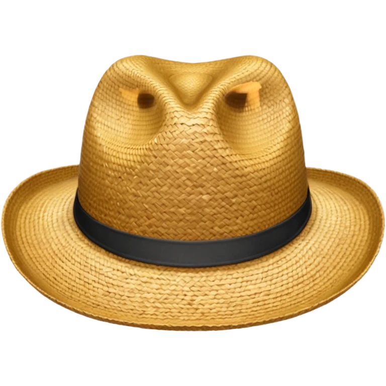 Create strow hat emoji emoji