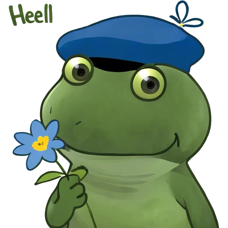 Saying hello to Mom emoji