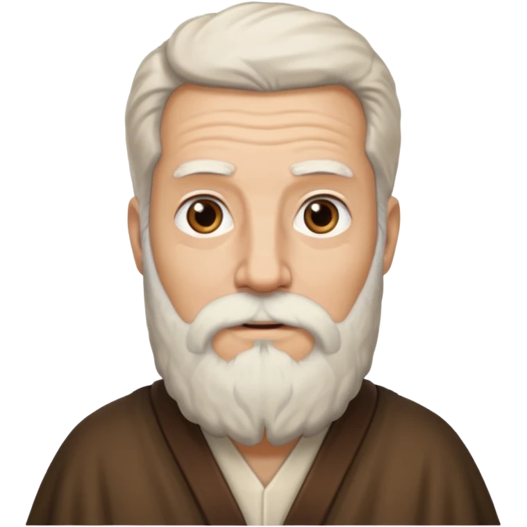 abraham from the bible, long beard emoji