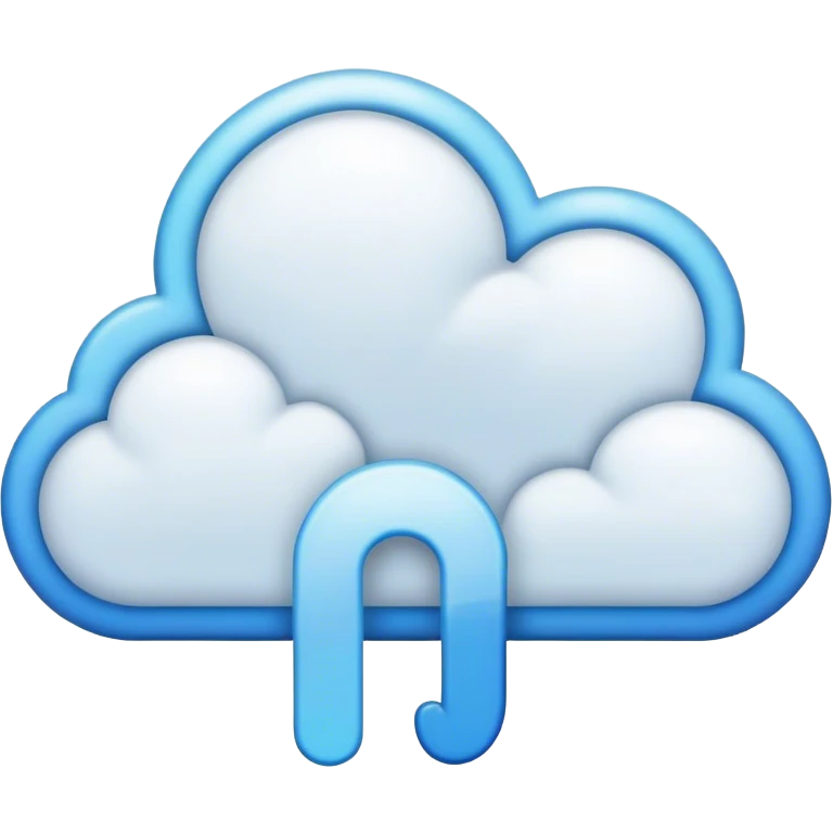 cloud computing emoji