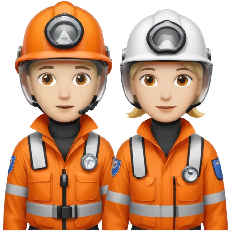 National Oceanic and Atmospheric Administration rescuers, multiple people emoji