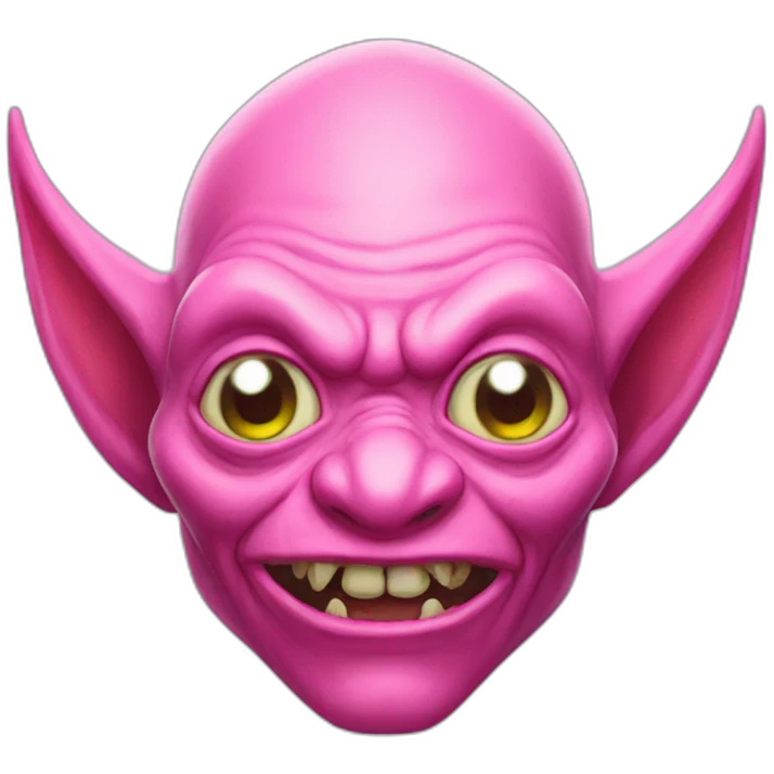 pink goblin emoji