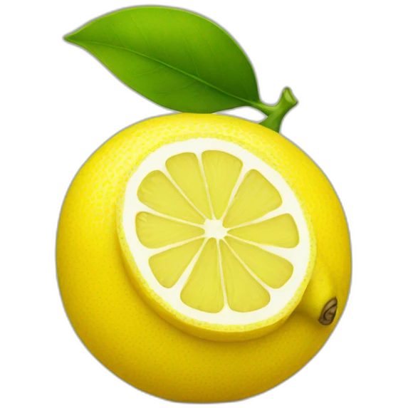 lemon emoji