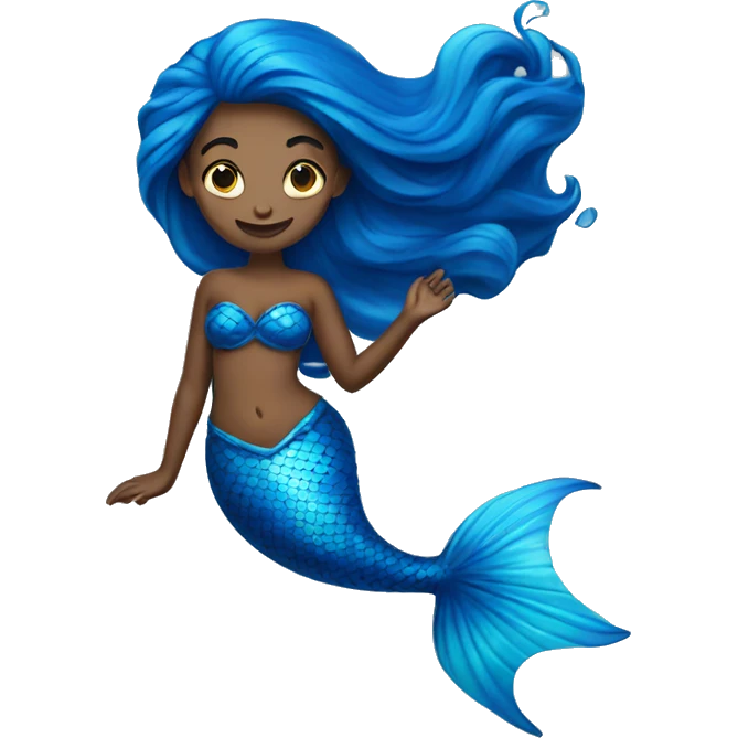 royal blue mermaid emoji