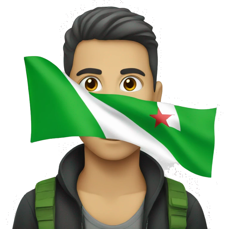 a green syria flag  emoji