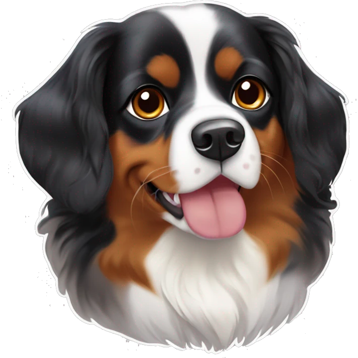 australian shepherd cavalier king charles spaniel emoji