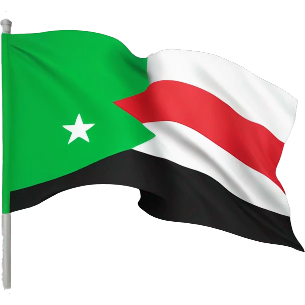 Syria flag green  emoji