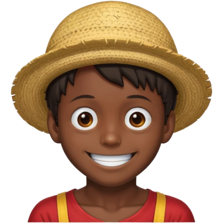 Luffy dark emoji