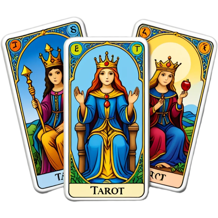 Waite’s tarot cards  emoji