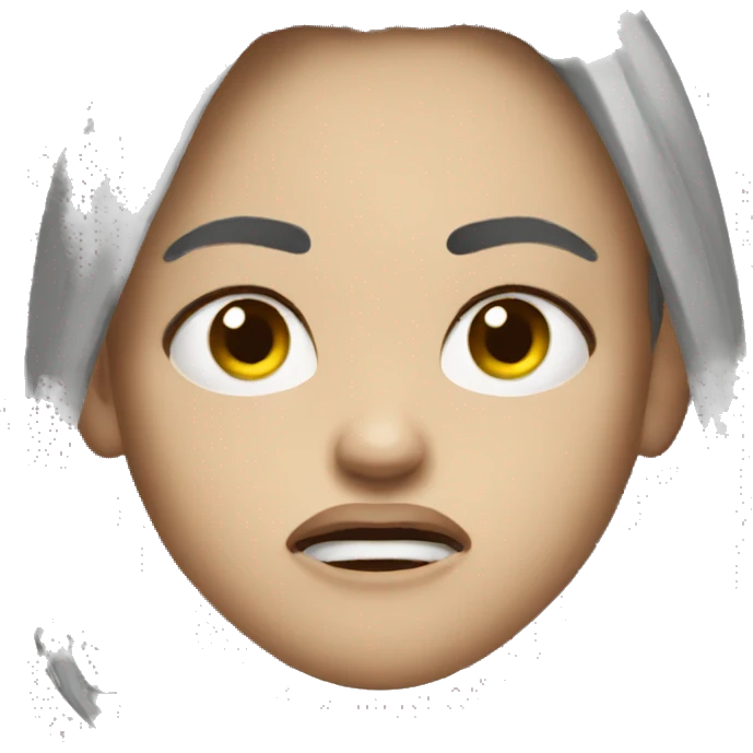 angry girl emoji