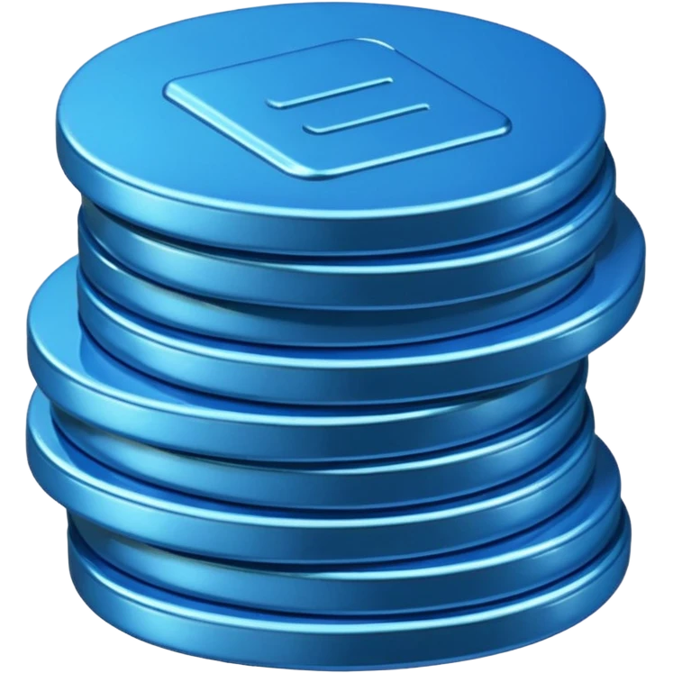 blue coins credit pack emoji