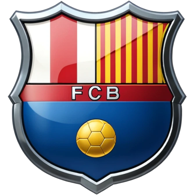 Escudo del fc Barcelona emoji