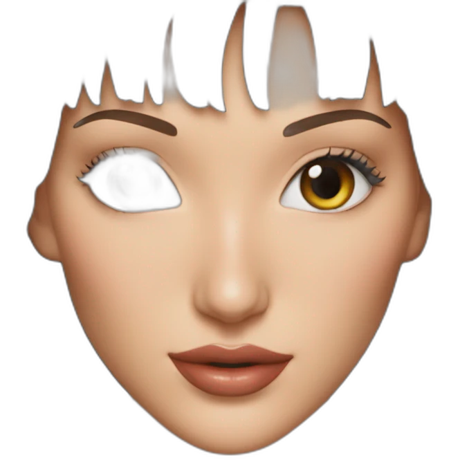 bella hadid emoji