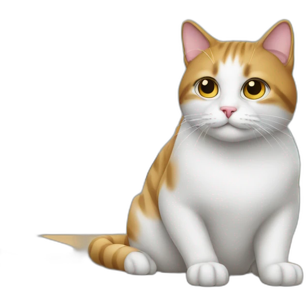 cat beside computer emoji