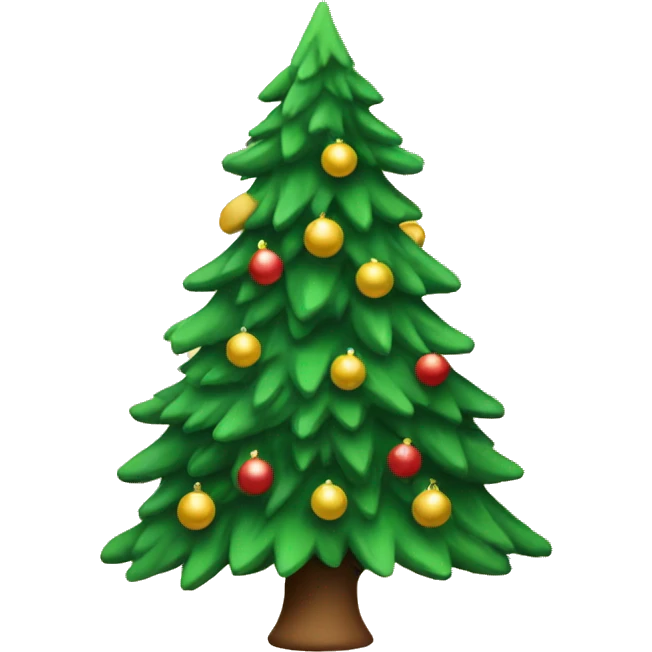 Christmas tree emoji
