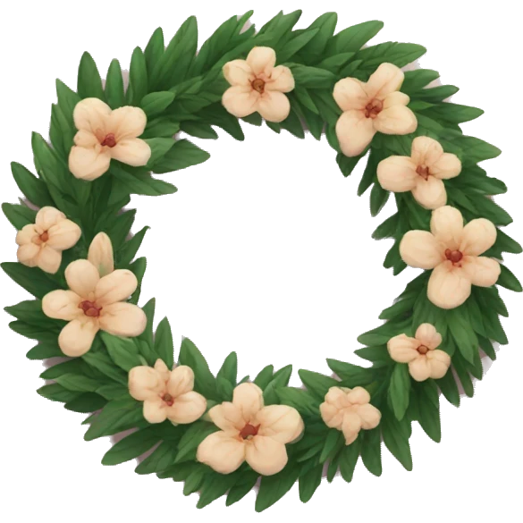 Wreath emoji
