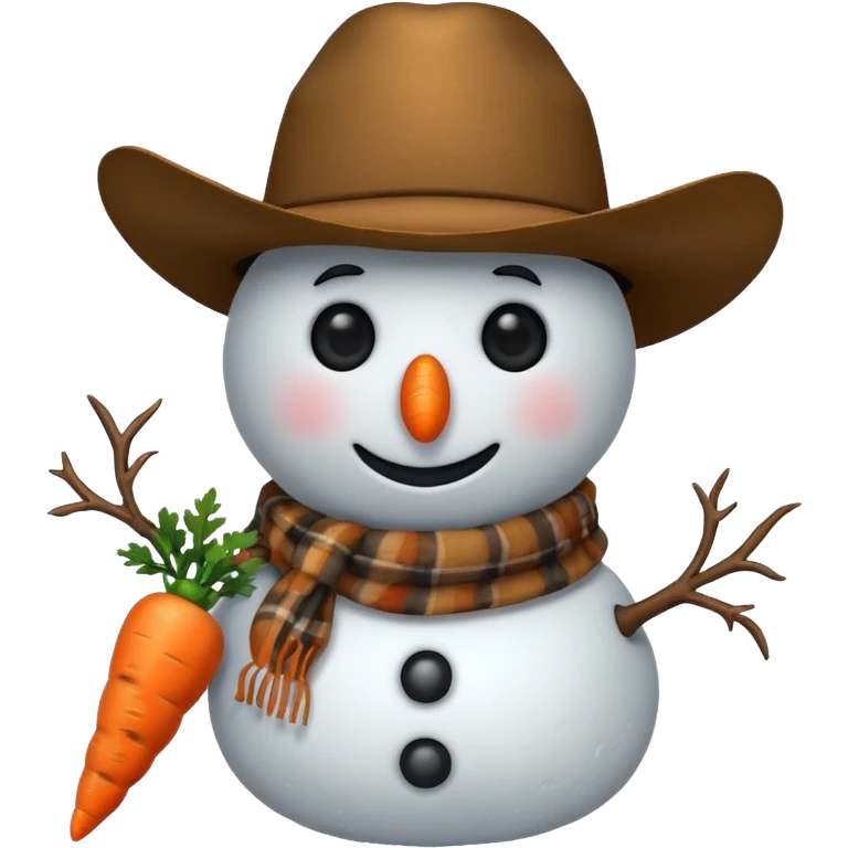western snowman  emoji
