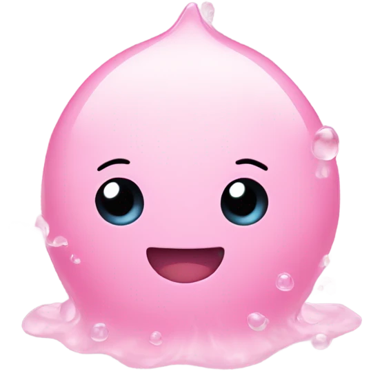 pastel pink water emoji