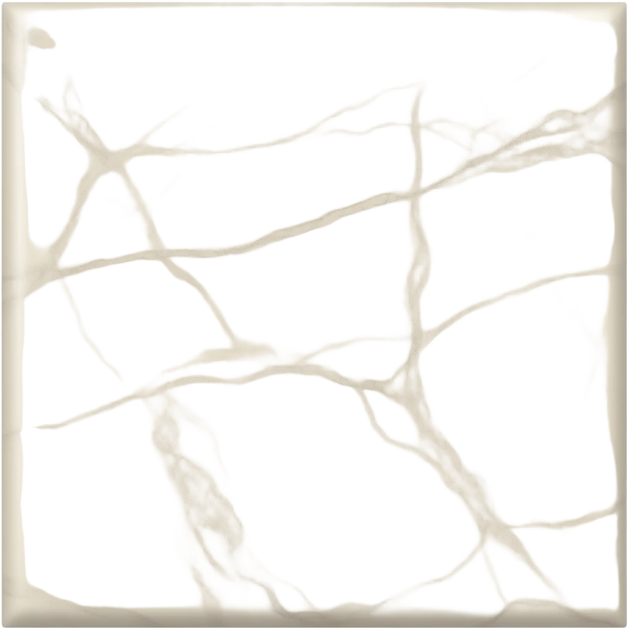 square marble tile with thickness, one piece tile, no corders, no slices, not textured, cream color, no veins emoji
