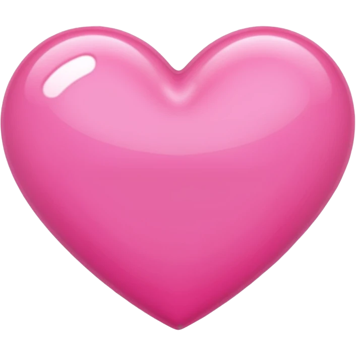 Pink heart emoji