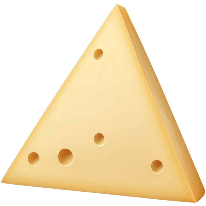dense full thin parmigiano triangle airless emoji