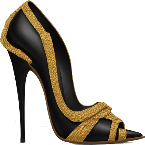 Ysl famous heels  emoji