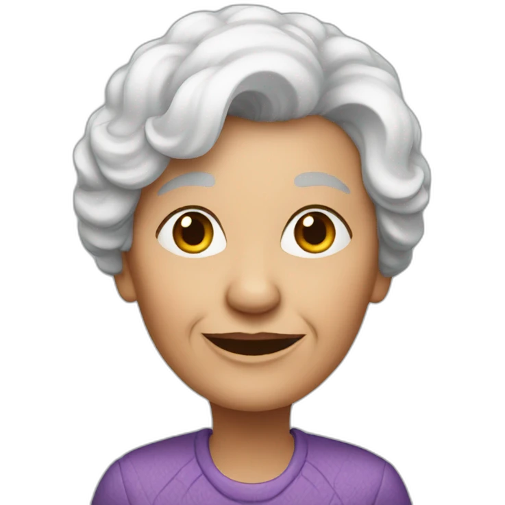 Grandmather emoji