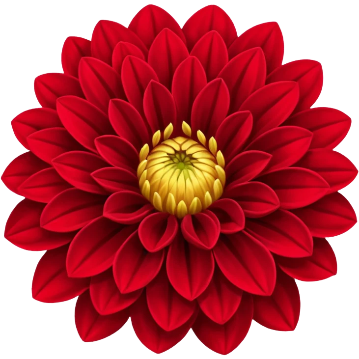 Dahlia red emoji