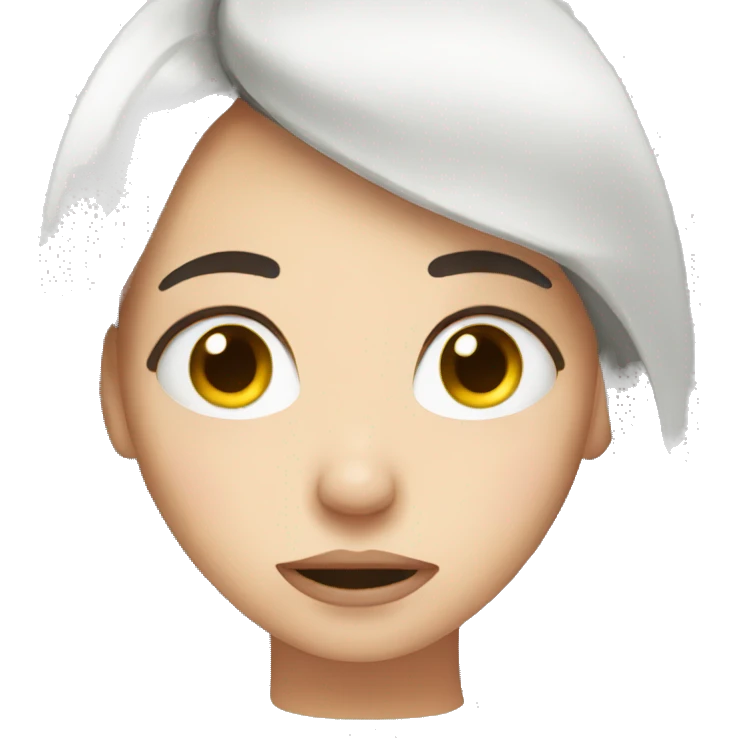 tired girl emoji
