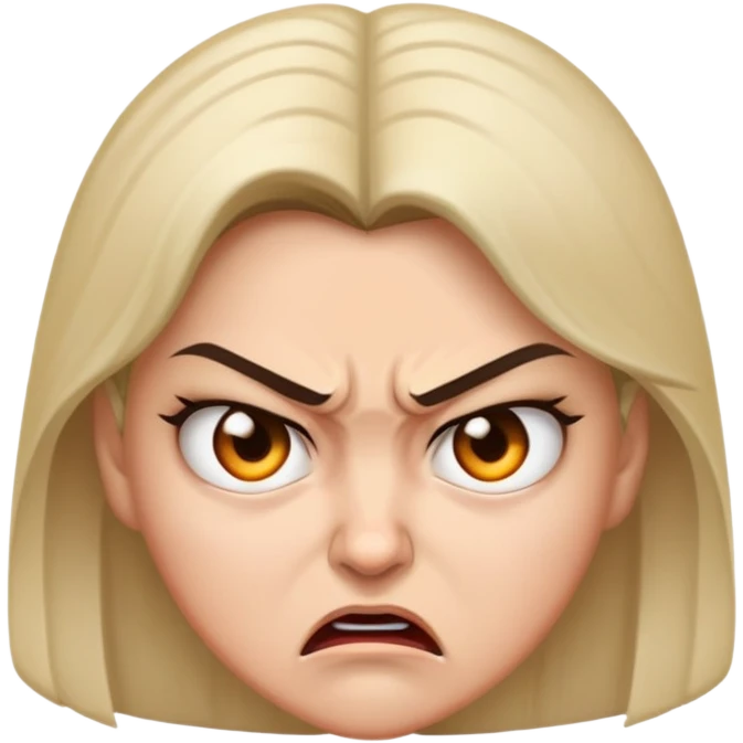 The word bitch emoji