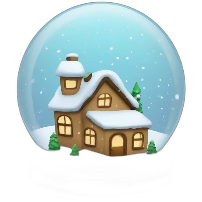 snow globe emoji