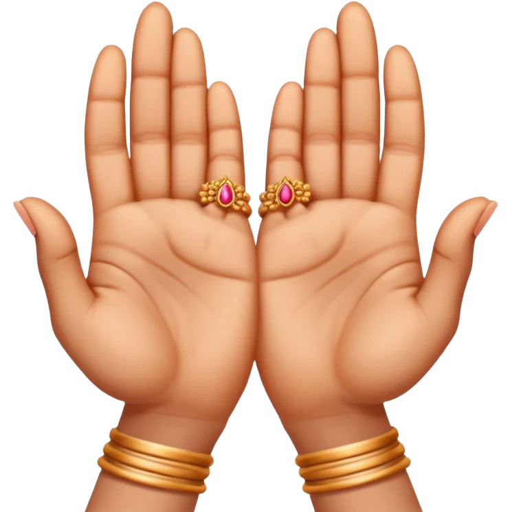 bharatnatyam mudra hands emoji