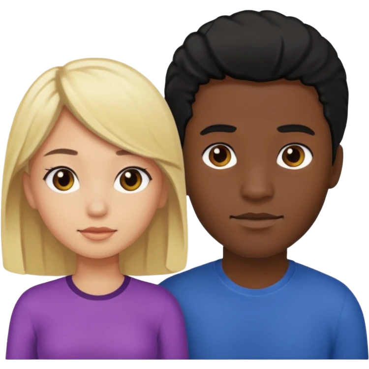 African black male with black hair fucking blonde girl doggy style emoji